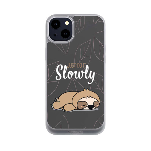 Apple iPhone 14 Plus NIVOpure Just Do It Slowly Sloth Grey