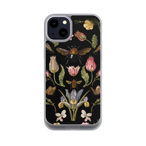 Apple iPhone 14 Plus NIVOpure Wildblumen und Biene Schwarz