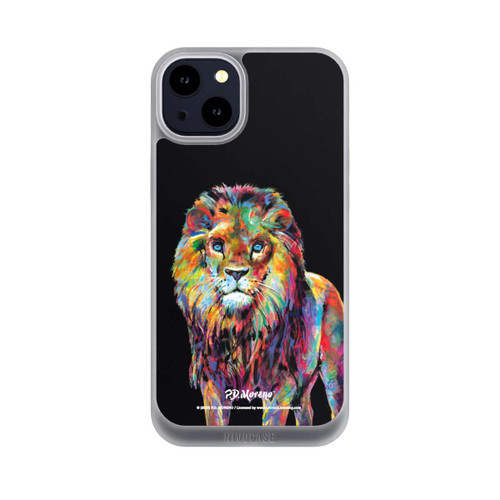 Apple iPhone 14 Plus NIVOpure Löwe Bunte Kunst von P.D. Moreno
