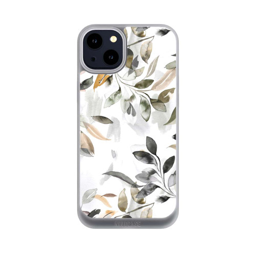 Apple iPhone 14 Plus NIVOpure Aquarellblätter neutral