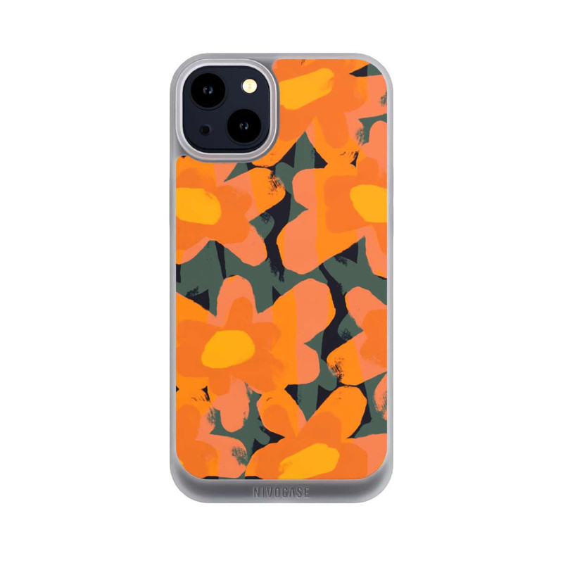 iPhone 14 Plus NIVOpure Blumenwiese Orange