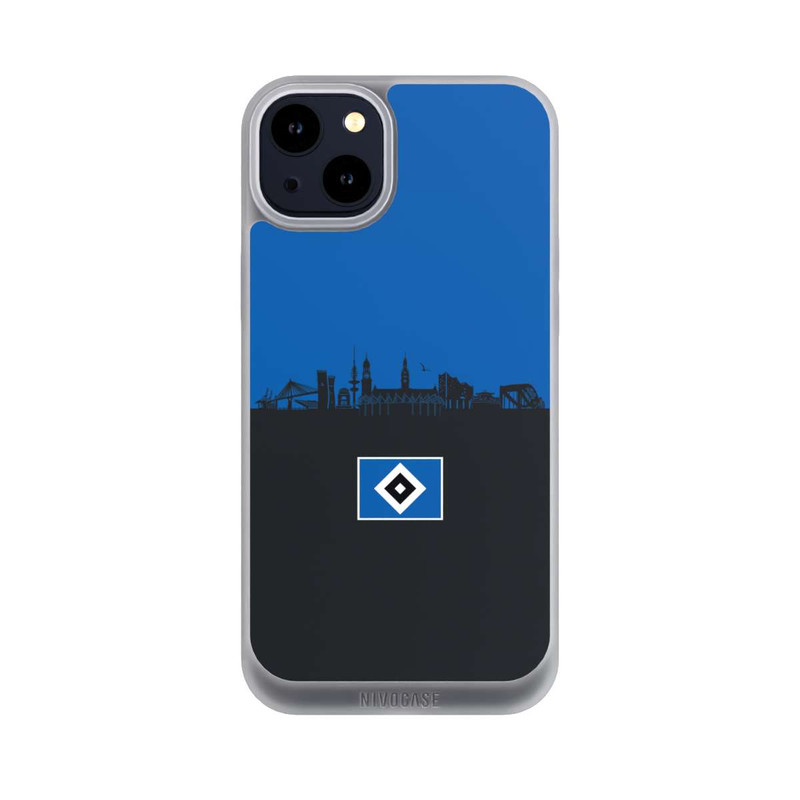iPhone 14 Plus NIVOpure HSV Skyline Blau Schwarz