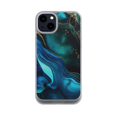 Apple iPhone 14 Plus NIVOpure Encre bleue et dorée avec IA