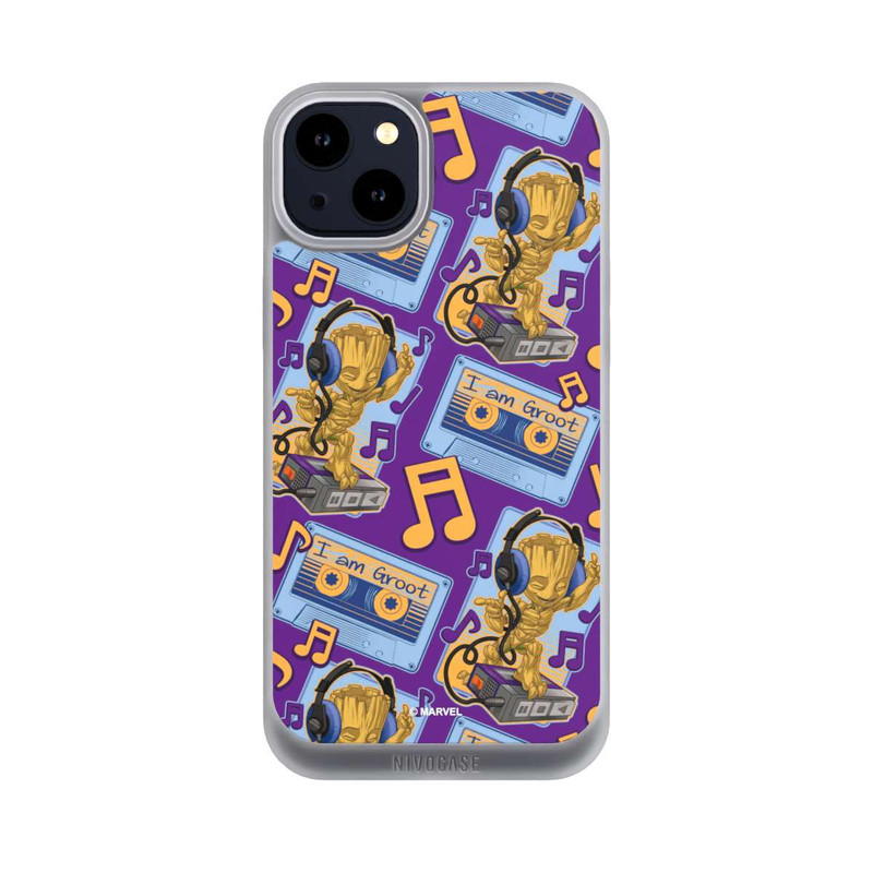 iPhone 14 Plus NIVOpure Groot Comic Headphones Guardians of the Galaxy