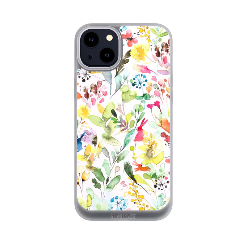 iPhone 14 Plus NIVOpure Wild Flowers Meadow Pink