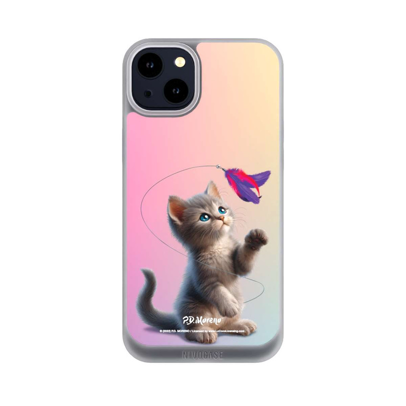 iPhone 14 Plus NIVOpure Playing Cat with Feather