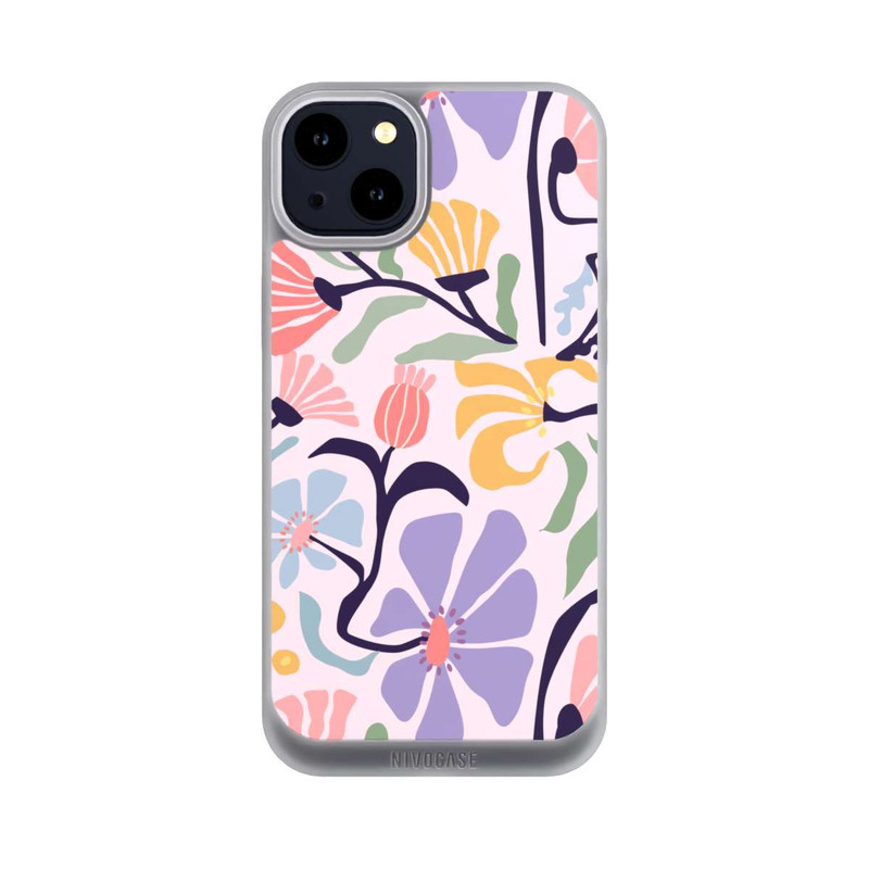 iPhone 14 Plus NIVOpure Flower Market Ibiza Pink