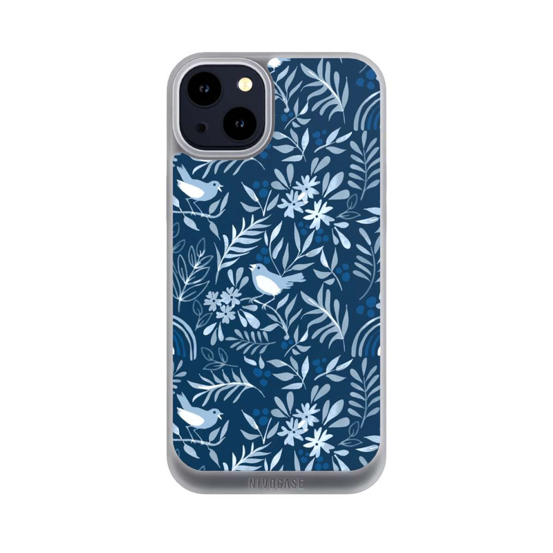 iPhone 14 Plus NIVOpure Classic Blue Pattern