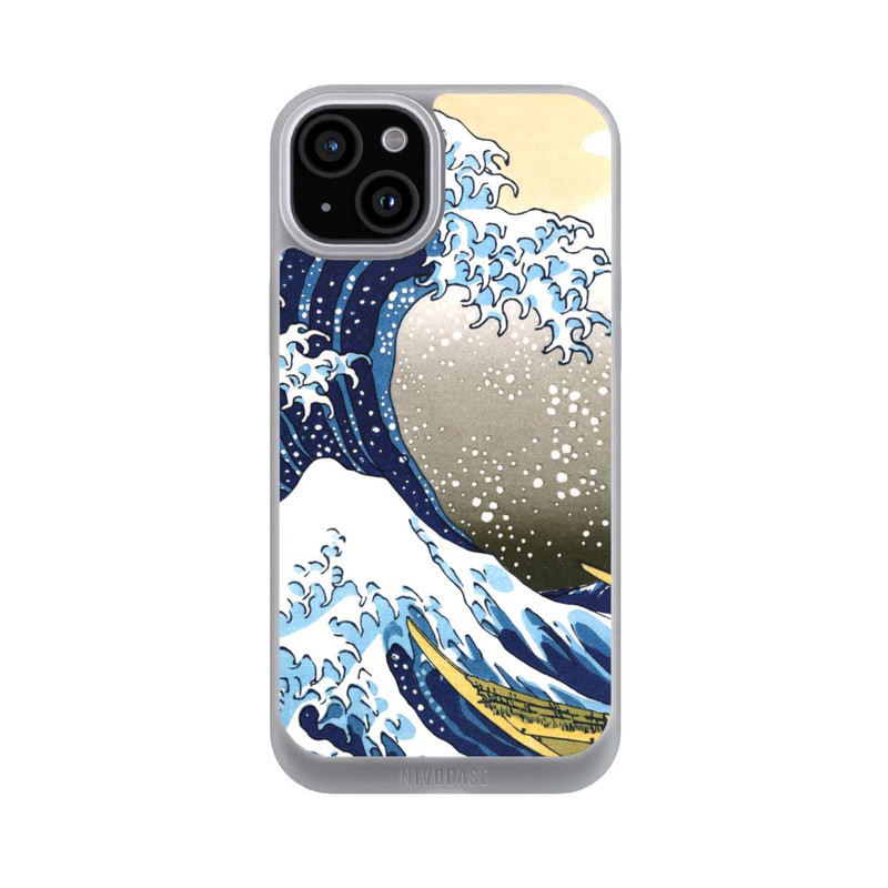 iPhone 15 Plus NIVOpure Great Wave of Kanagawa / Die große Welle vor Kanagawa