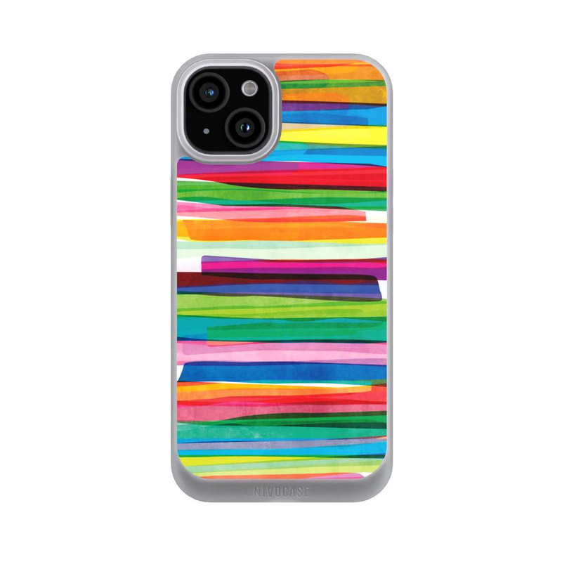 iPhone 15 Plus NIVOpure Bunte Streifen1