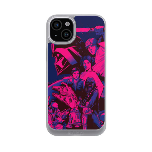 Apple iPhone 15 Plus NIVOpure StarWars Charaktere - Ultraviolet