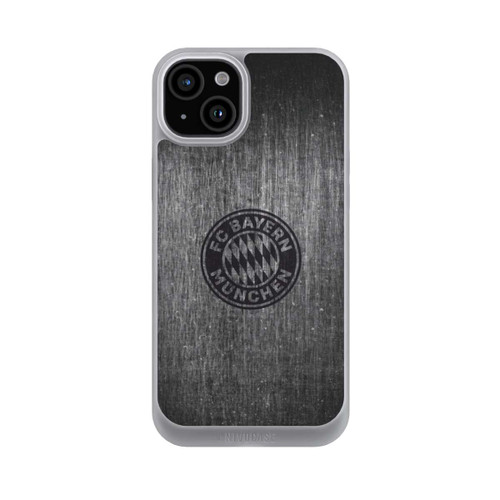 Apple iPhone 15 Plus NIVOpure Metalllook FCB Logo einfarbig