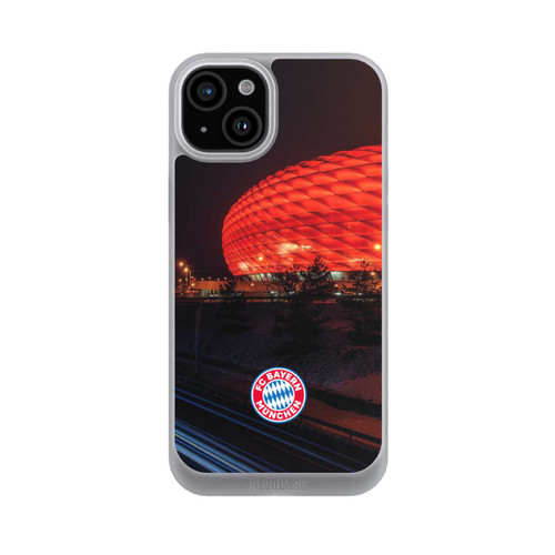 Apple iPhone 15 Plus NIVOpure Allianz Arena bei Nacht FCB