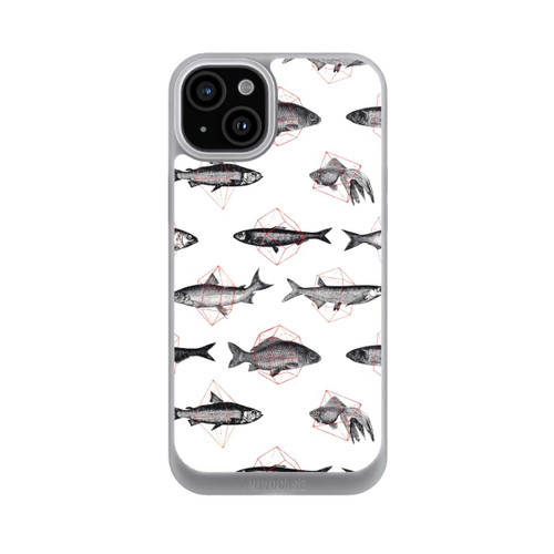 Apple iPhone 15 Plus NIVOpure Fische in Geometrie
