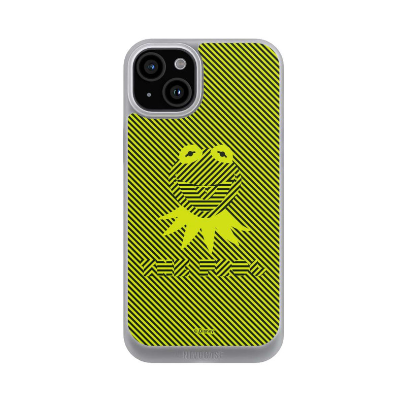 iPhone 15 Plus NIVOpure Kermit Gestreift
