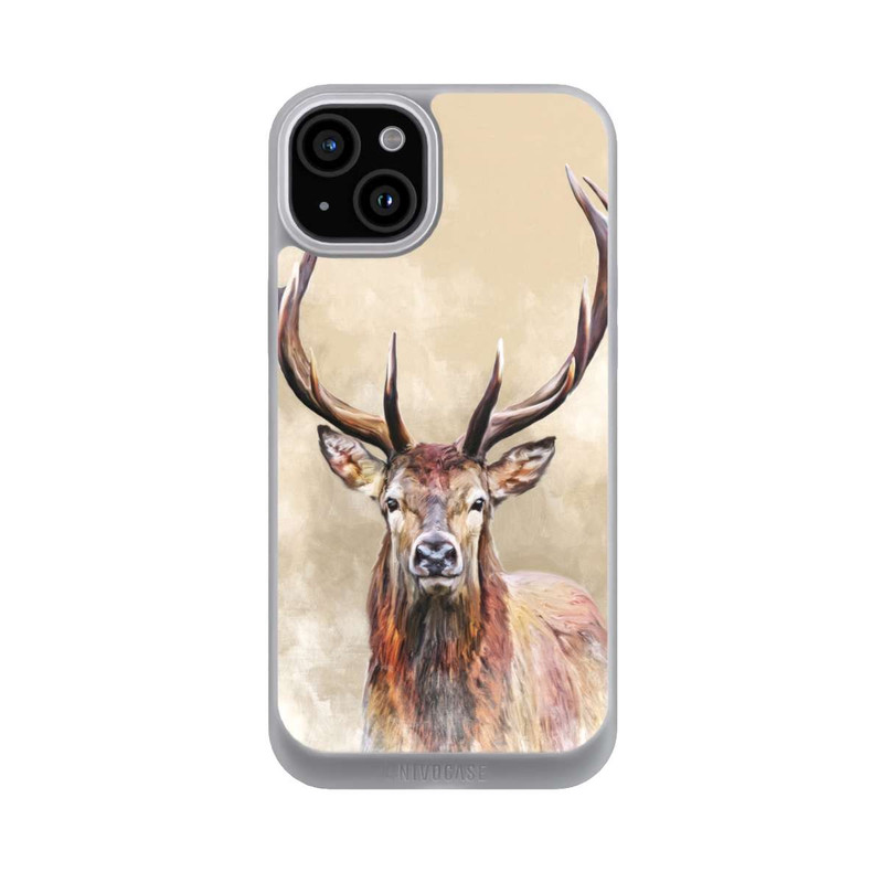 iPhone 15 Plus NIVOpure Gezeichneter Hirsch