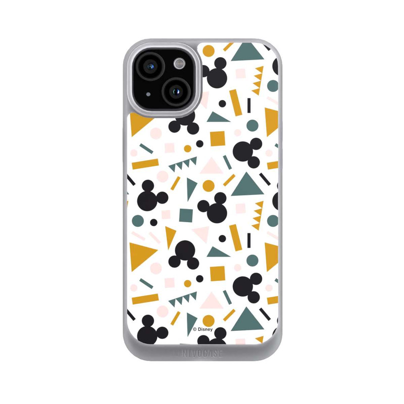 iPhone 15 Plus NIVOpure Micky Geometric Pattern