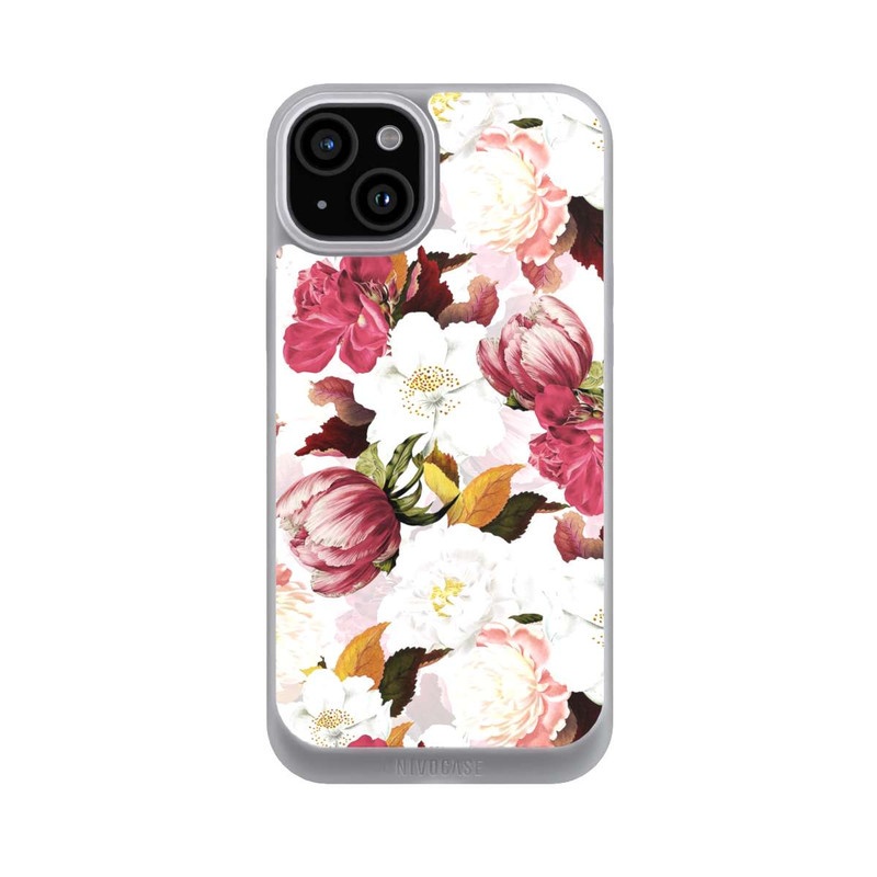 iPhone 15 Plus NIVOpure Leichte mädchenhafte Blumen