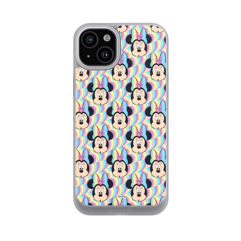 iPhone 15 Plus NIVOpure Minnie Rainbow Faces