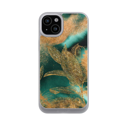Apple iPhone 15 Plus NIVOpure Gold und Grün Natur