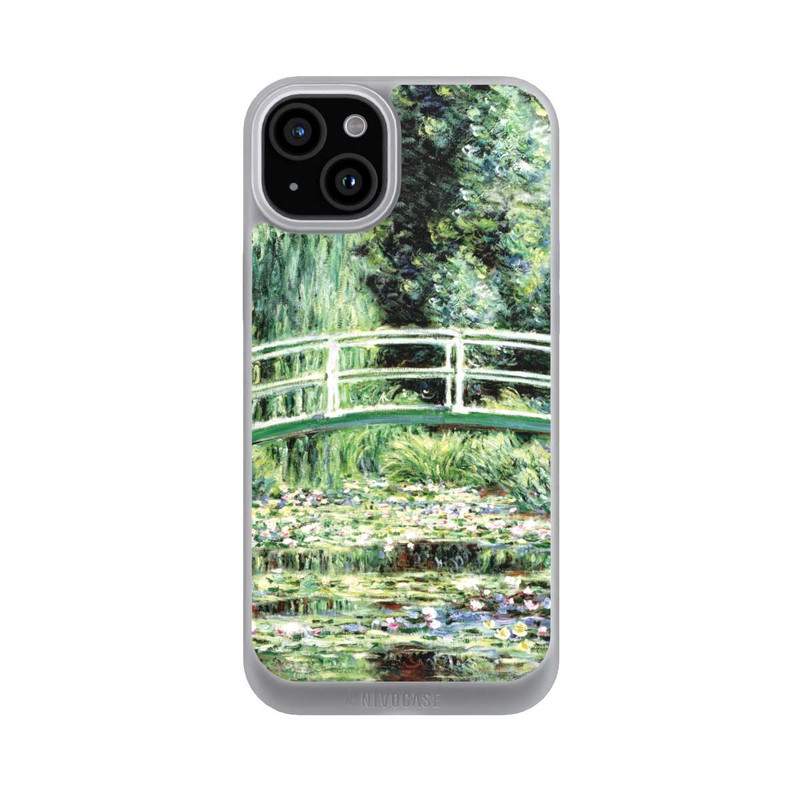 iPhone 15 Plus NIVOpure Weiße Seerosen von Claude Monet