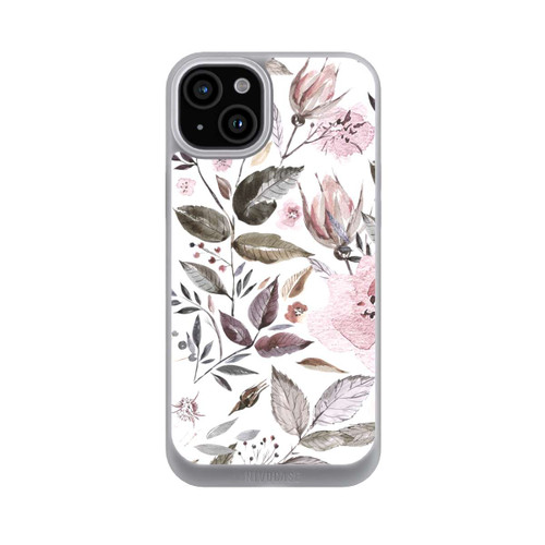 Apple iPhone 15 Plus NIVOpure Aquarell braune Rosenblüten