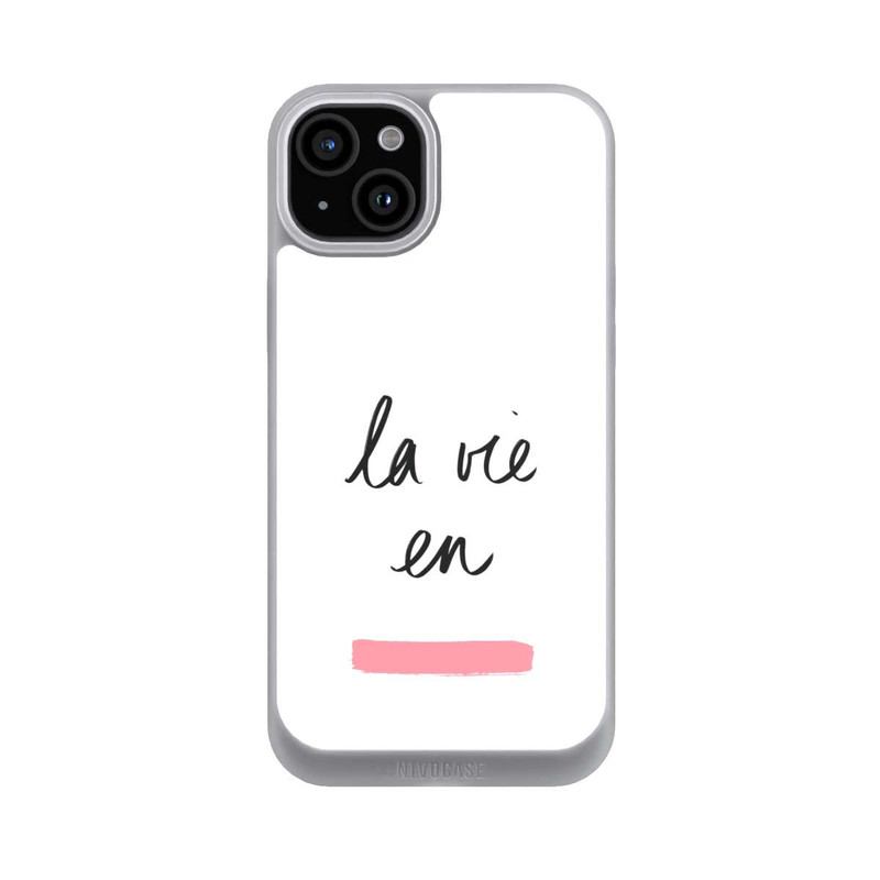 iPhone 15 Plus NIVOpure La Vie en Rosa