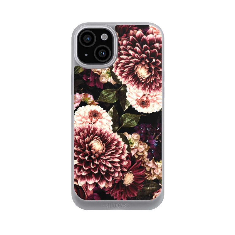 iPhone 15 Plus NIVOpure Wunderschöne rosa Vintage-Blumen
