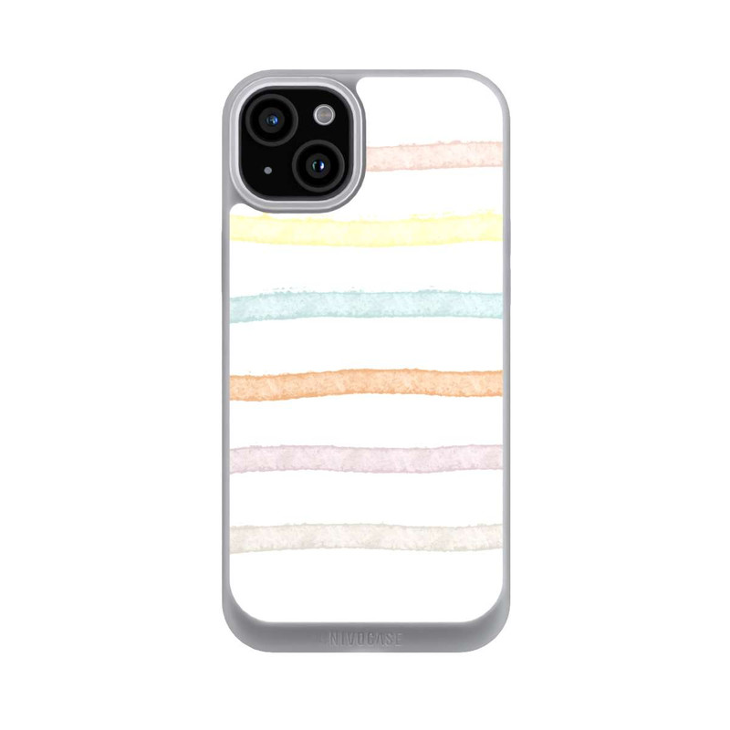 iPhone 15 Plus NIVOpure Bunte Linien - Anastasia Sawall