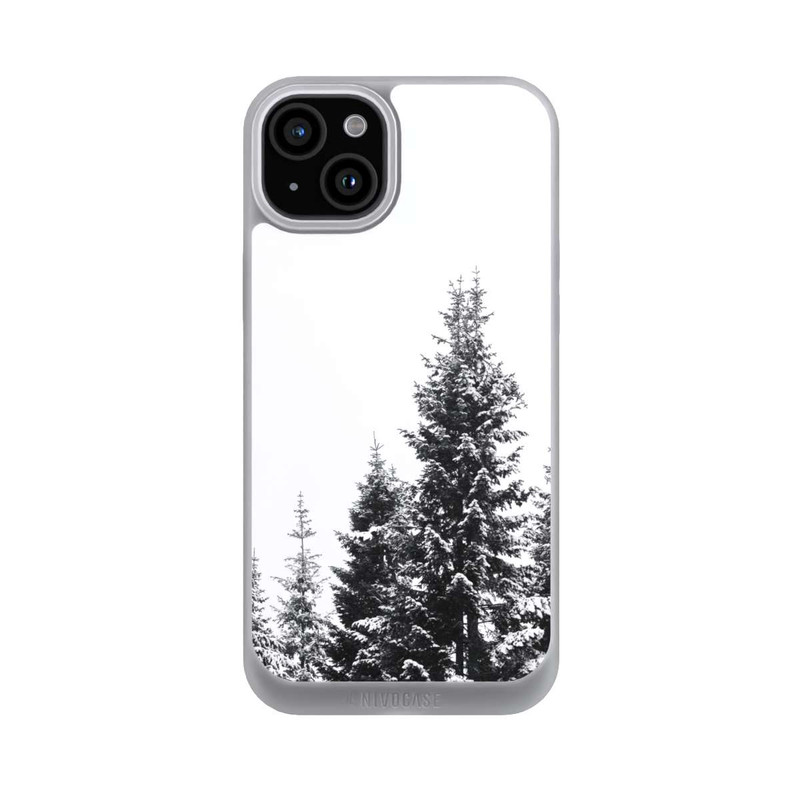 iPhone 15 Plus NIVOpure Schneebedeckte Tannen