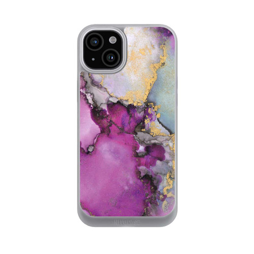 Apple iPhone 15 Plus NIVOpure Alcohol Ink Art Pink