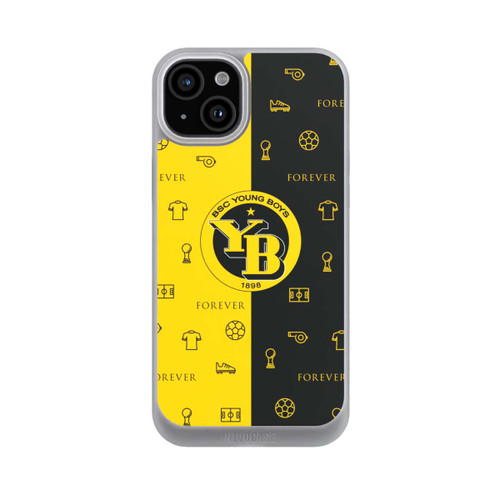 Apple iPhone 15 Plus NIVOpure BSC YB Gelb Schwarz Muster