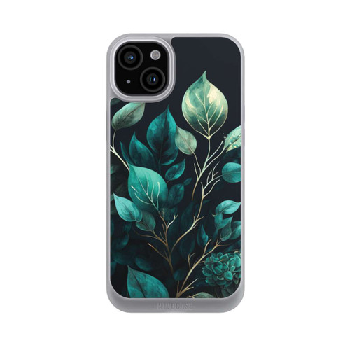 Apple iPhone 15 Plus NIVOpure Eukalyptus dunkler Hintergrund