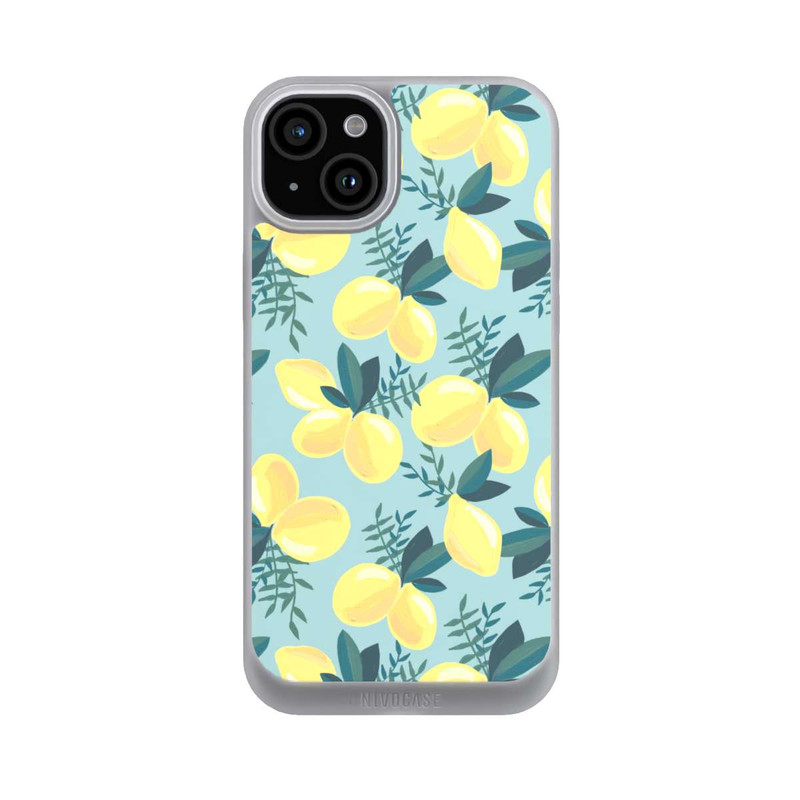 iPhone 15 Plus NIVOpure Gemalte Zitronen