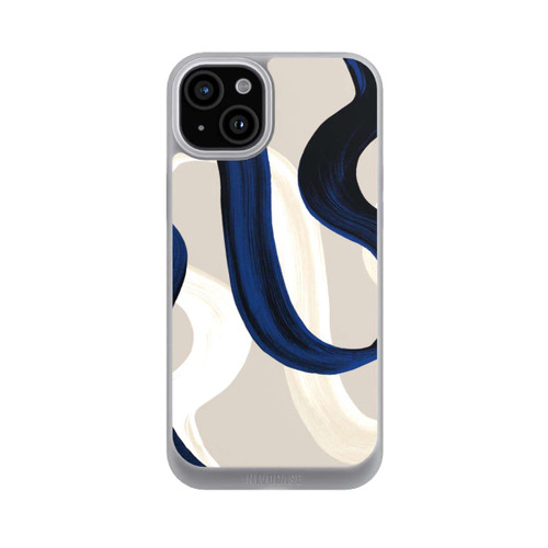 Apple iPhone 15 Plus NIVOpure Abstrakte Pinselstriche 80