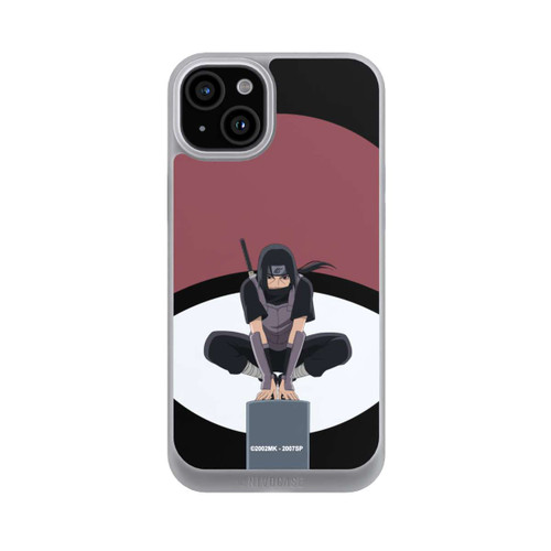Apple iPhone 15 Plus NIVOpure Itachi Uchiha Symbol schwarz