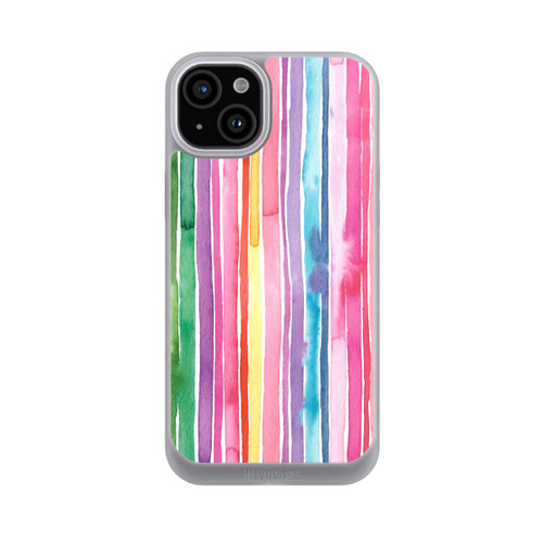 Apple iPhone 15 Plus NIVOpure Camouflage Regenbogenstreifen