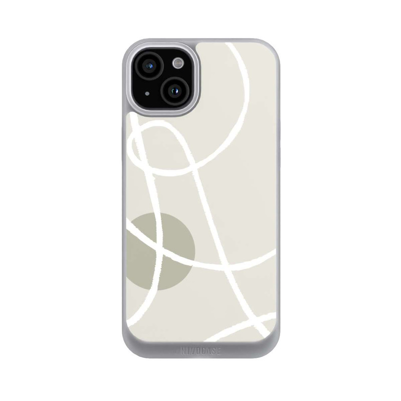 iPhone 15 Plus NIVOpure Laced Up Beige