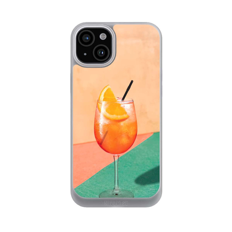 iPhone 15 Plus NIVOpure Cocktail Orange Green