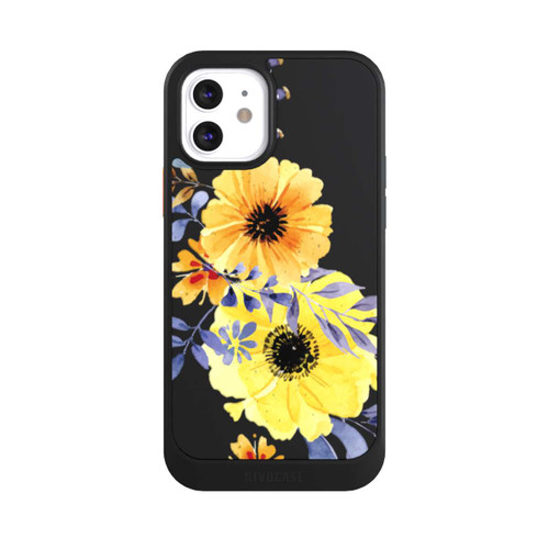 Apple iPhone 12 NIVOcore Gelbe schwedische Blumen