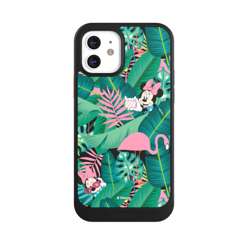 Apple iPhone 12 NIVOcore Minnie Summer Palm Leaves Transparent