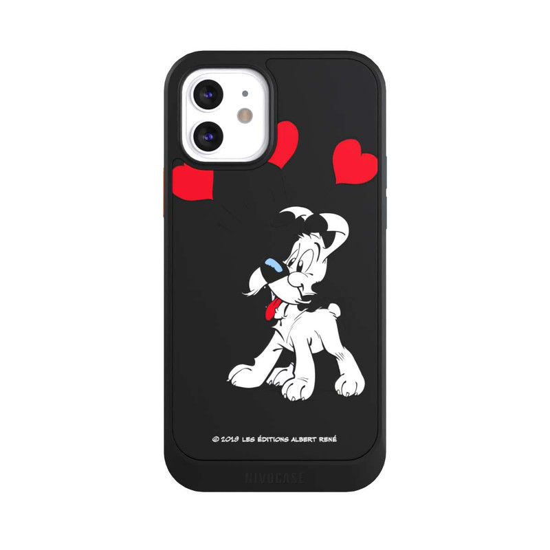 iPhone 12 NIVOcore Amour Idéfix Transparent