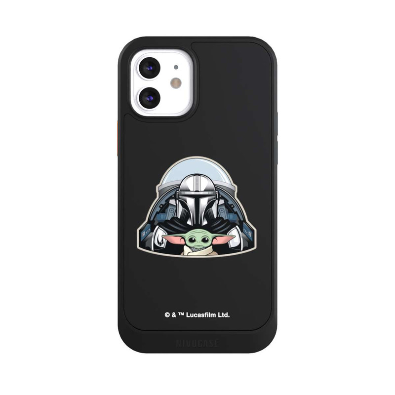 iPhone 12 NIVOcore Mando and Grogu Transparent