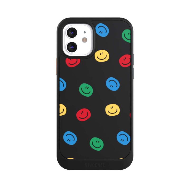 iPhone 12 NIVOcore Smile Pattern Colorful