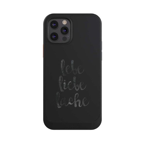 Apple iPhone 12 Pro NIVOcore Lebe Liebe Lache ohne Hintergrund