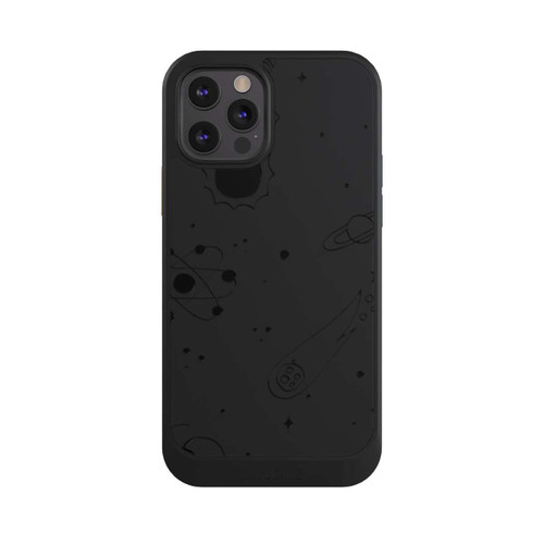 Apple iPhone 12 Pro NIVOcore Galaxy Schwarz ohne Hintergrund