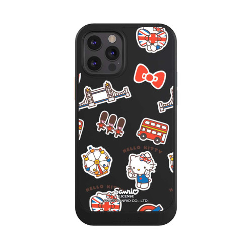 Apple iPhone 12 Pro NIVOcore Hello Kitty Londoner Abzeichen Transparent