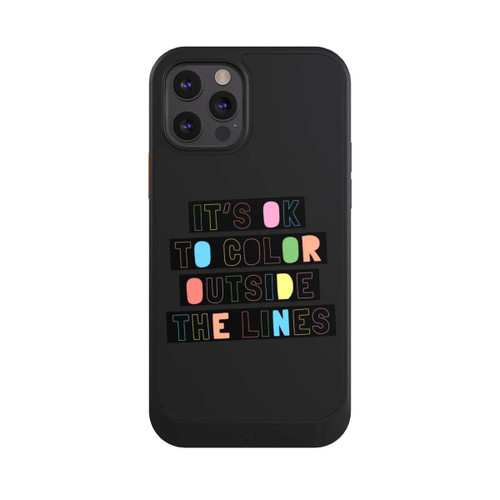 Apple iPhone 12 Pro NIVOcore Color Outside The Line Transparent