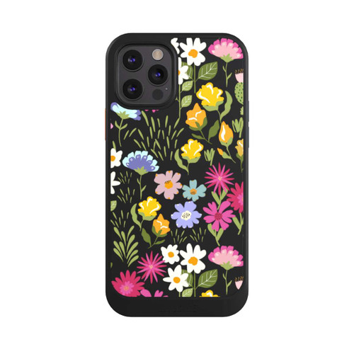Apple iPhone 12 Pro NIVOcore Bunte Sommerblumen Transparent