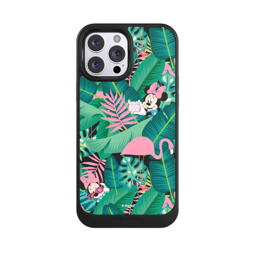 Apple iPhone 13 Pro Max NIVOcore Minnie Summer Palmblätter ohne Hintergrund
